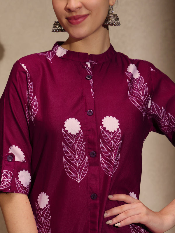 Cotton Short Straight Kurti Set Dress